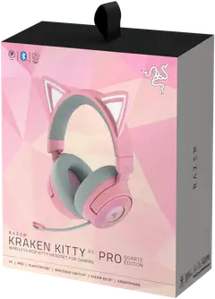 Razer kuulokkeet Kraken Kitty V3 Pro pinkki - 7