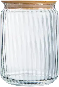 Luminarc lasipurkki Nova puukansi 1 l - 1