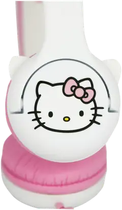 Hello Kitty lasten langalliset sankakuulokkeet valkoinen/pinkki - 2