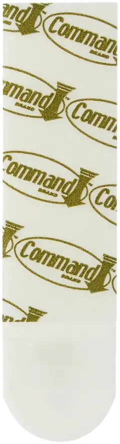 Command™-taulunkiinnityspalat 17204WHI-4-UKN, valkoinen, keskikokoinen, 4 paria (8 palaa), säästöpakkaus - 6
