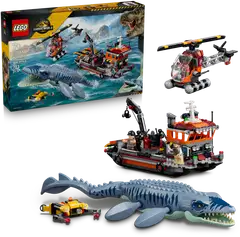 LEGO® Jurassic World 77983 Mosasaurus-dinosaurus hyökkää veneen kimppuun - 1