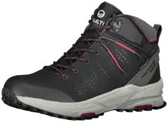 Halti Hakon Mid DX Naisten ulkoilujalkine - Black/bordeaux - 1