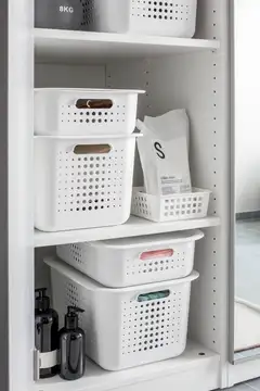 Orthex SmartStore Basket Recycled valkoinen kansi - 4