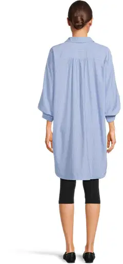 WKLY. naisten raidallinen paitamekko 139277 - Blue - 3