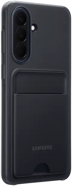 Samsung A57 korttitaskullinen suojakuori musta - 3
