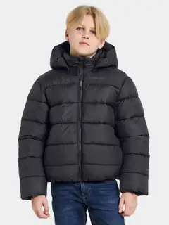 Didriksons Scoria junior toppatakki - BLACK - 3