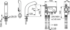 Oras Electra 6105Z BT pesuallashana bidetta - 4