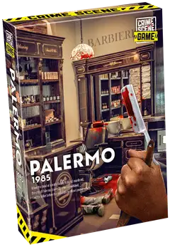 Tactic lautapeli Crime Scene Palermo 1985 EN - 1