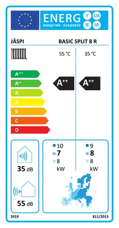 Jäspi Basic Split ilma-vesilämpöpumppu - 2