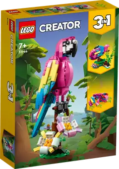 LEGO Creator 31144 Eksoottinen pinkki papukaija - 1