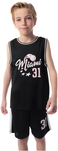 TEX lasten shortsisetti I276353 - BLACK 1 - 4