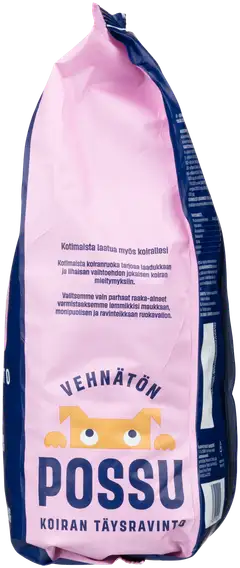 Kotimaista koiran täysravinto possu 3kg - 4