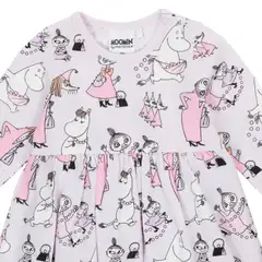 Muumi vauvojen bodymekko Helmileikki 591037 - liila - 2