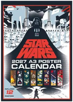 STAR WARS Kalenteri A3 2027 - 1