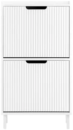 SoBuy kenkäkaappi valkoinen FSR177-W - 1