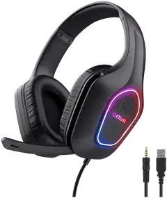 Trust GXT416 Zirox LED pelikuulokkeet - 5