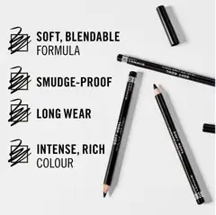 Rimmel 1,2g Soft Kohl Eye Pencil 061 Jet Black silmänrajauskynä - 3