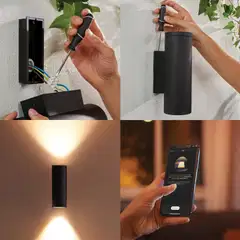 Philips Hue Appear -seinävalaisin ulkokäyttöön 16W 2000-6500K 1180LM musta - 4