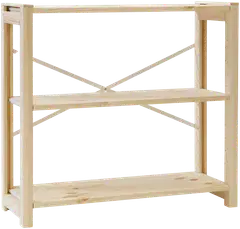 Lundia Classic avohylly, puuvalmis - 2