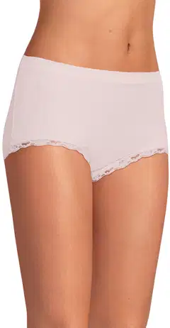 Actuelle naisten rib maxi alushousut 210A332620 3-pack - Multicolor - 10