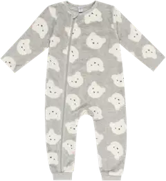 TEX BASIC vauvojen fleecehaalari Nalle I286558 - GREY CHINE LIGHT - 1