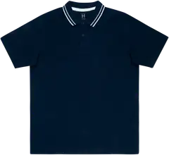 House miesten lyhythihainen pikeepaita 195H042503 - Navy - 1