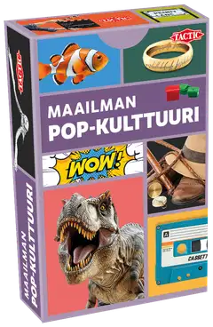 Tactic Korttipeli Maailman Pop-kulttuuri korttikokoinen tietopeli - 1
