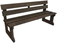 Jämäkkä penkki tumman harmaa 82x170x51 cm - 1