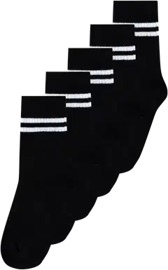 House lasten nilkkasukat 234H362629 5-pack - Black - 1