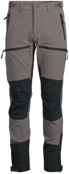 Luode12 miesten retkeily- ja ulkoiluhousut 204L112653 - dark dull gray - 2