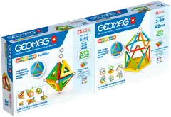 Geomag Supercolor -Tuplapakkaus 77 Osaa - 1