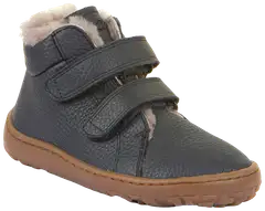 Froddo lasten talvipaljasjalkakenkä Winter Furry - Dark blue - 2