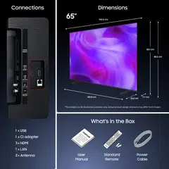 Samsung 65" 4K UHD Smart LED TV TU65U7005HUXNA - 7