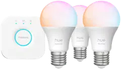 Philips Hue Essential aloituspakkaus WCA 3W E27 2200-6500K 806LM 3 kappaletta - 1