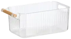 Zeller säilytyslaatikko bambukahvalla 3 kpl - 5