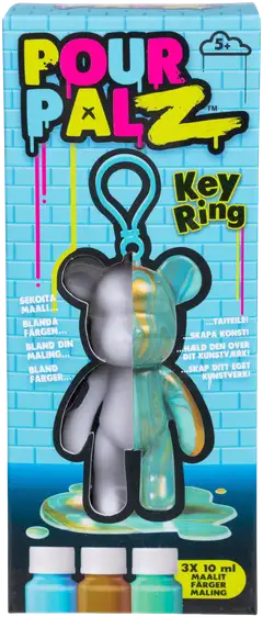 Pour Palz askartelusetti maalaa karhu koukulla lajitelma - 8