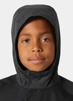 Helly Hansen nuorten kuoritakki Vancouver Rain - ebony - 5