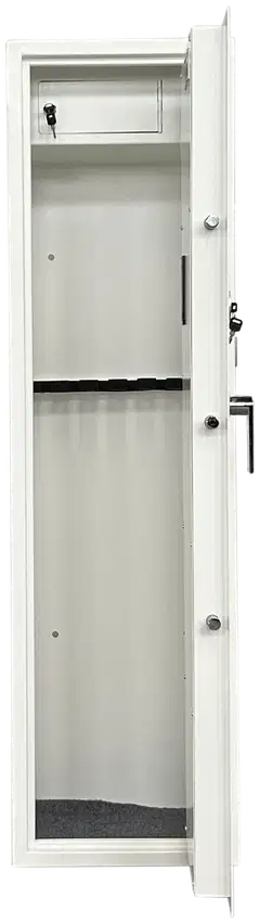 Trekker Asekaappi 6-asetta AS600 v2, digitaalilukolla, Valkoinen - 2