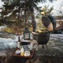 Kamado Sumo Classic Mini hiiligrilli - musta - 12