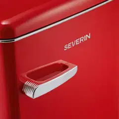Severin jenkkikaappi retro RKG8944, 162L+44L, punainen - 3