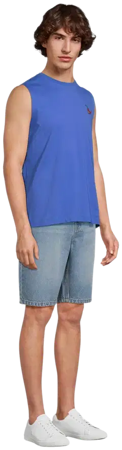 WKLY. miesten hihaton t-paita Mexican 195W152601 - dazzling blue - 4