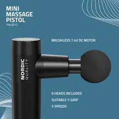 Nordic Quality minikokoinen ladattava lihashuoltovasara - 6