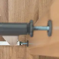 Reer turvaportti pingotettava, ruuviton kiinnitys, 74 – 80,7cm, valkoinen - 4