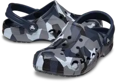 Crocs miesten pistokas Baya Seasonal Printed Clog - Navy/multi - 6