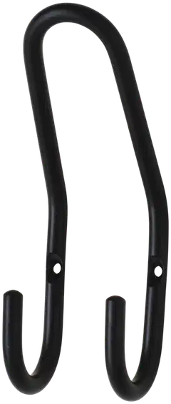 Habo kaksoiskoukku Saturn 140 mm musta - 1