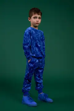 Muumi lasten veluuripaita Virne 590840 - SININEN - 4