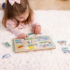 Melissa & doug Äänipalapeli Eläintarhan eläimet - 5