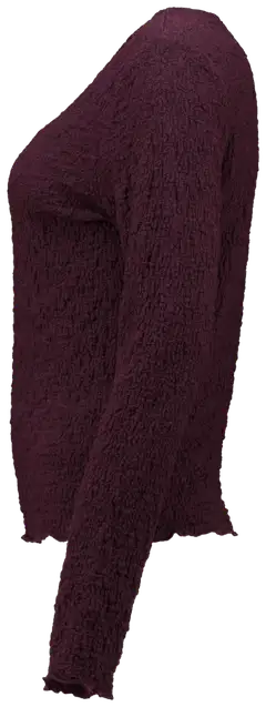 Hailys naisten trikoopusero Fa44ria - dark cherry - 2