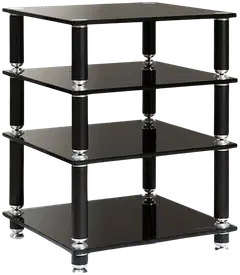 Norstone Sabbl HiFi -laitekaluste 600 mm satiinimusta - 1
