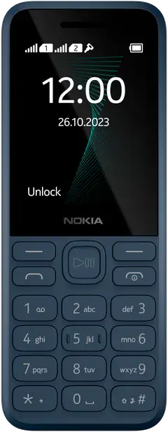 Nokia 130 peruspuhelin tummansininen - 1